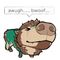 awugh... bwooof...